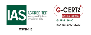 ISO/IEC 27001:2022 認証 G-CERTI